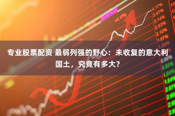 专业股票配资 最弱列强的野心：未收复的意大利国土，究竟有多大？